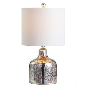 Gemma 19" Glass Bell LED Table Lamp - JONATHAN Y
